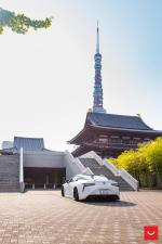 Lexus LC500 Hybrid on Vossen Wheels (HF-1) 2018 года (JP)